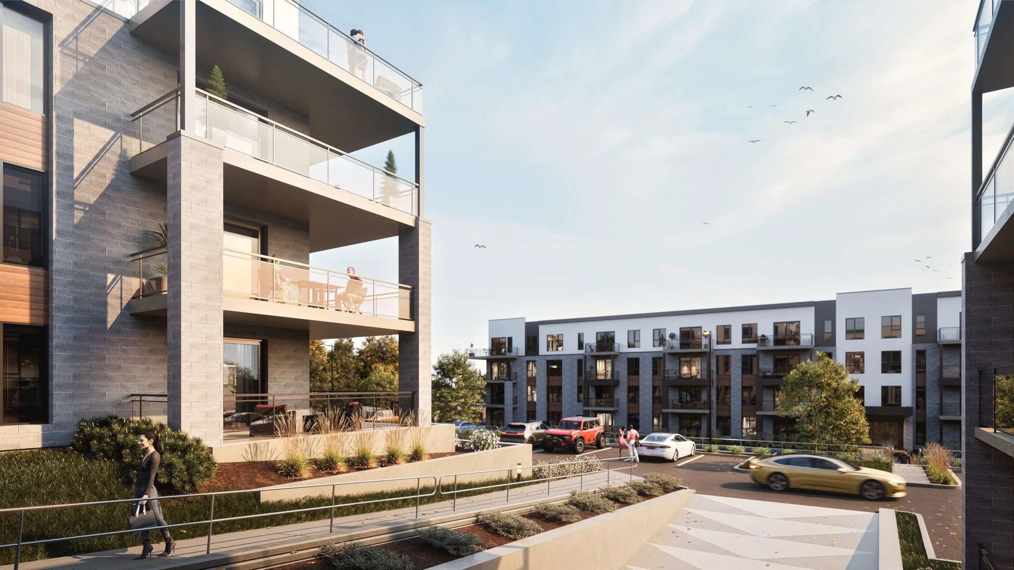 La vie dans le quartier Lafontaine